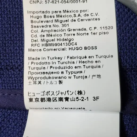 Hugo Boss Women's Size 10 NWT Tibalena Ankle Trousers Blue